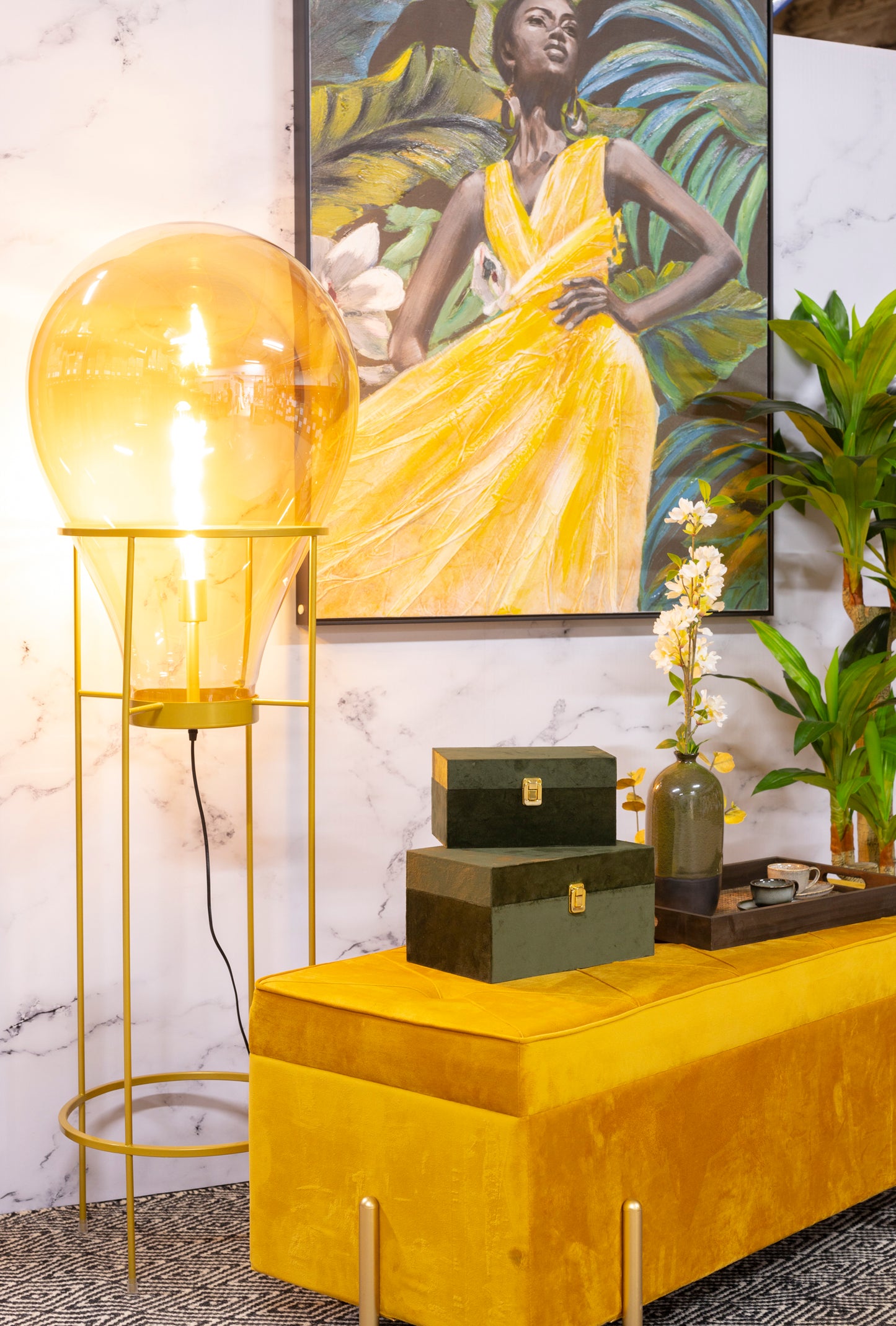 Floor lamp LAMPUR (156cm)