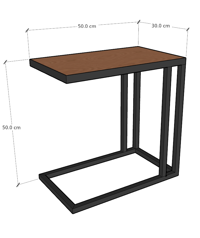 <tc>BRUNA side table </tc>