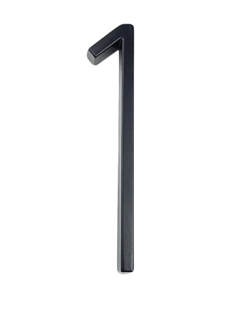 Números de Porta DOT ( 15.2cm | Preto)