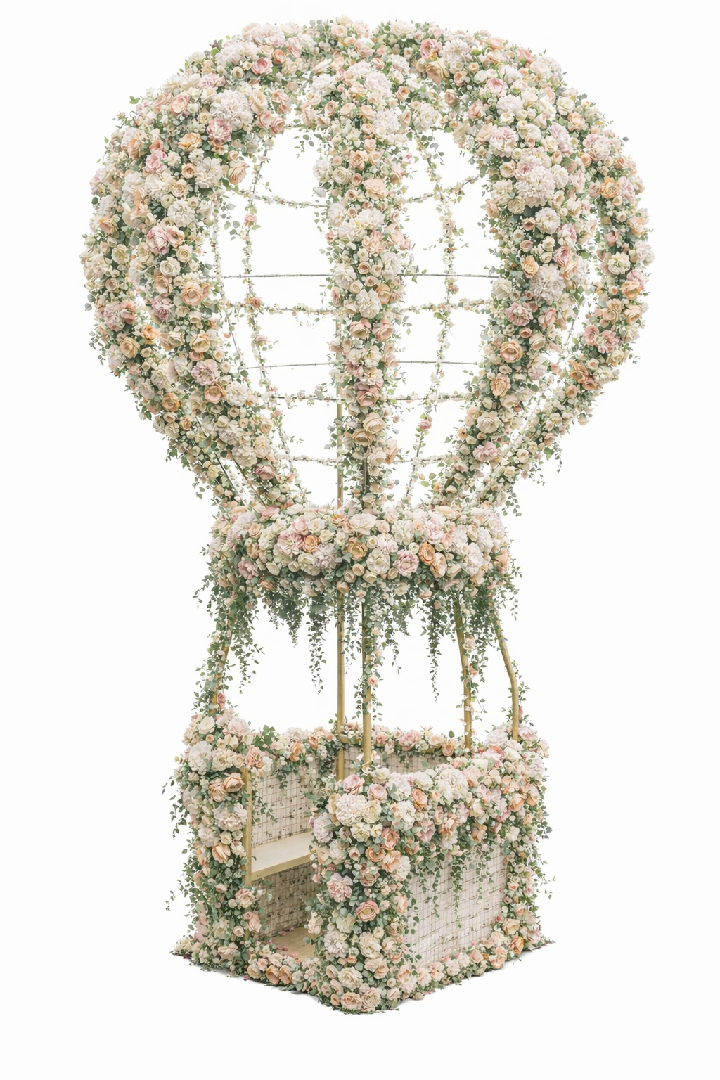 Balão de ar quente decorativo para eventos e casamentos