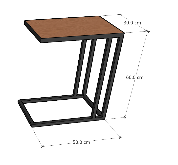 <tc>BRUNA side table </tc>