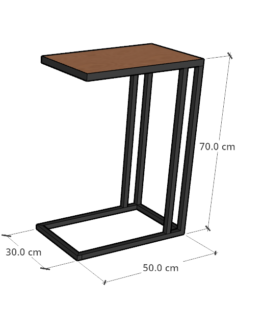 <tc>BRUNA side table </tc>