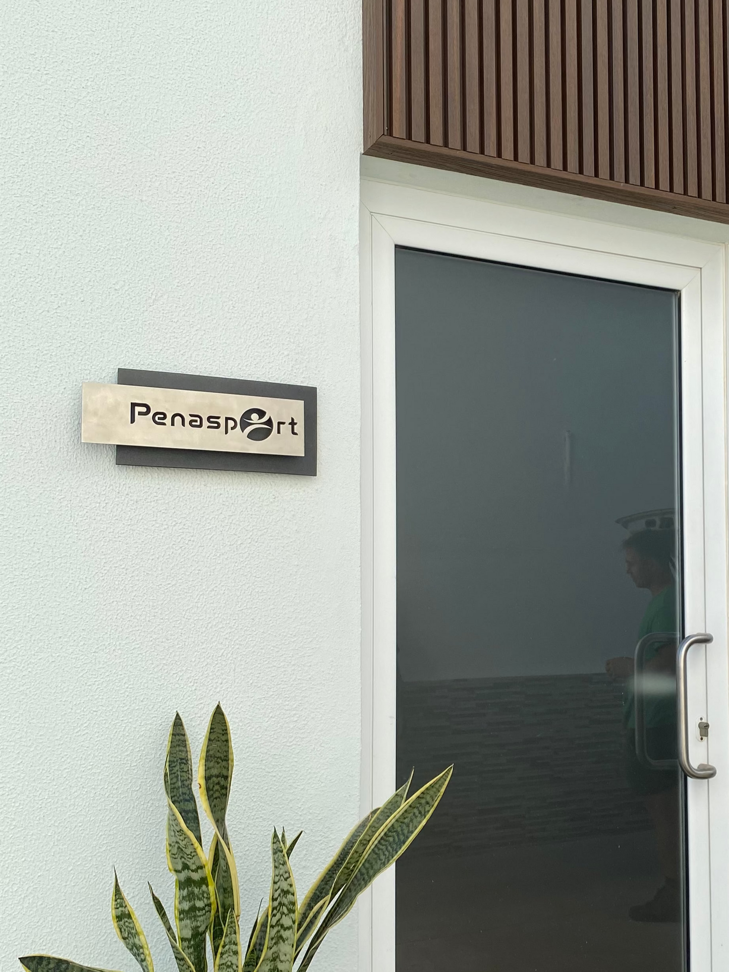 Personalisierte Türnummer (33x16cm) ZEUS